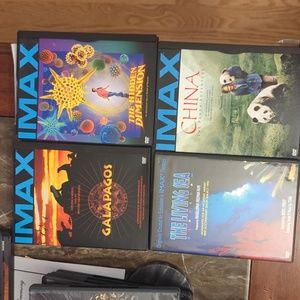 8 Science DVDs: 4 IMAX, 1 Nova, and 3 other Science DVDs